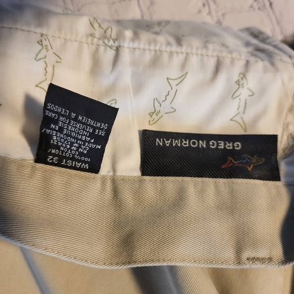 Greg Norman 100% Cotton Shorts Size 32 - Picture 6 of 8